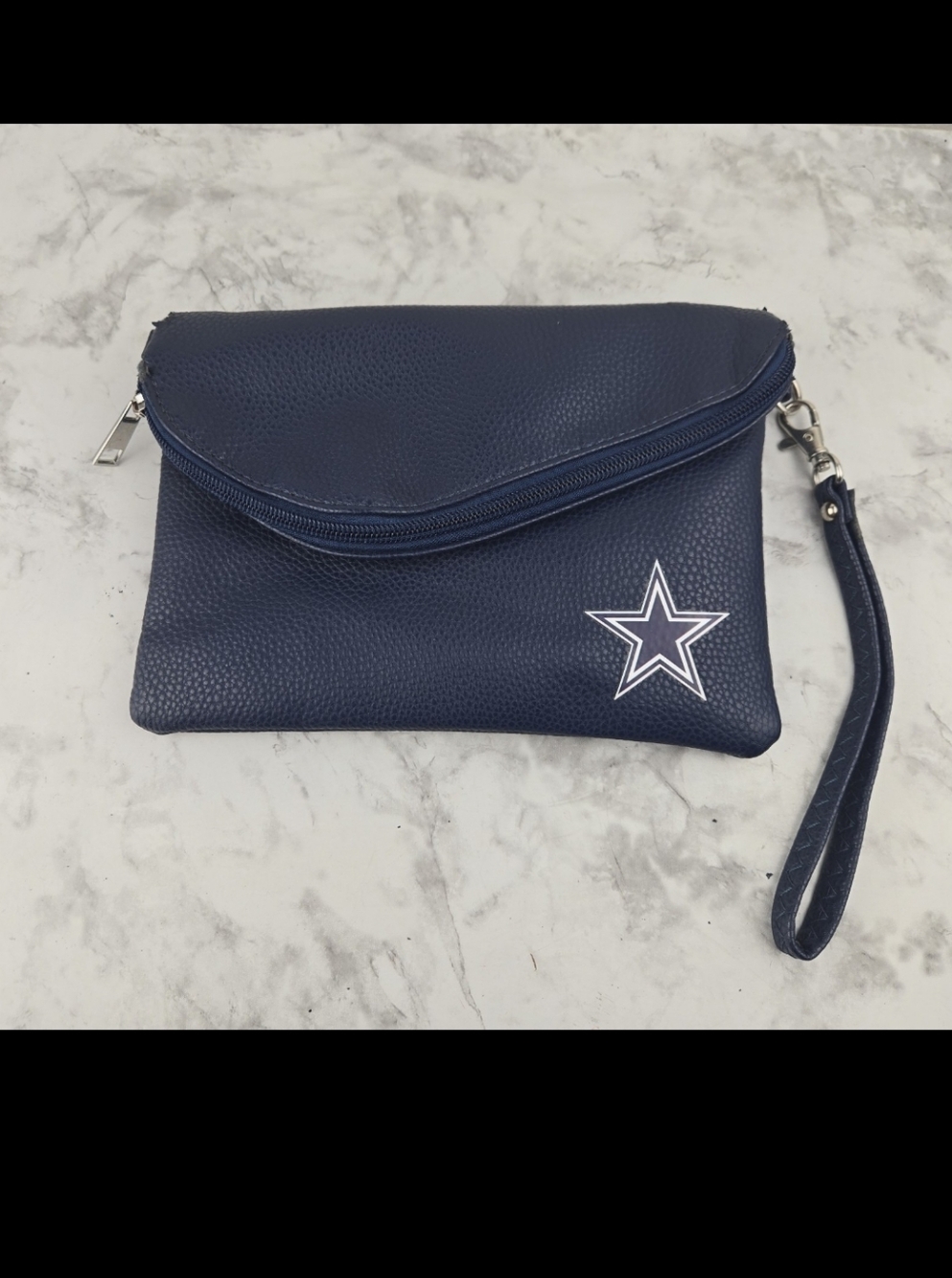 Dallas Cowboys Navy Wristlet